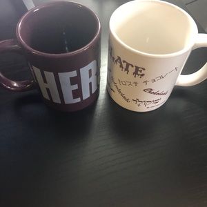 Pair of Chocolate lovers Mugs